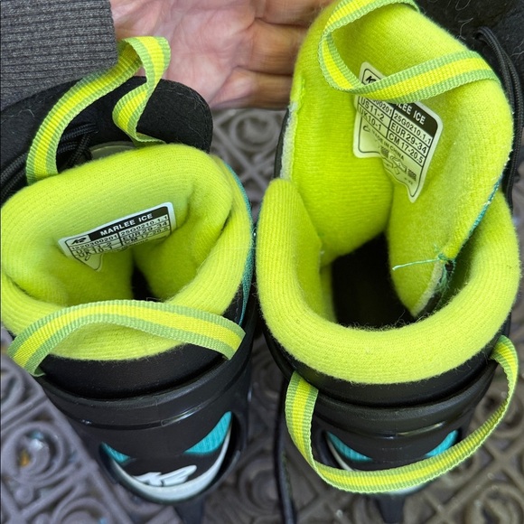 Marlee Ice K2 Kids' Adjustable Ice Skates with Speed lacing. Size 11-2 Like New - Picture 5 of 7
